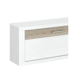 Módulo Pared Modelo Malva MDF Gris-Blanco