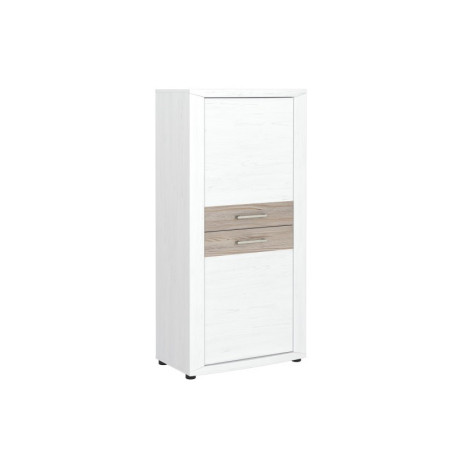 Módulo Alto Modelo Malva MDF Gris-Blanco