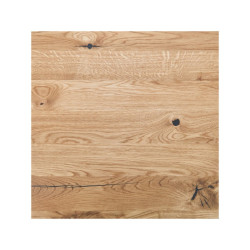 Mesa Comedor Karina Pata U Madera - Acero 140x80