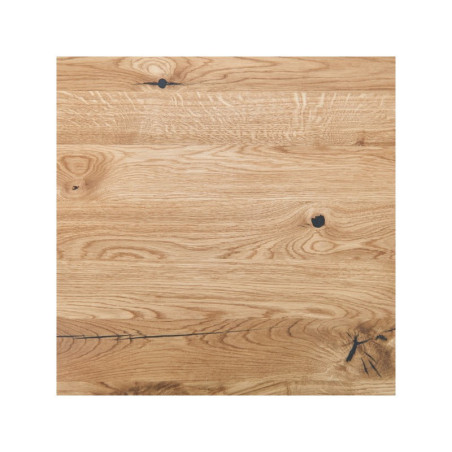 Mesa Comedor Karina Pata U Madera - Acero 140x80