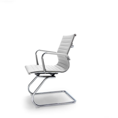 Silla confidente Oficina Smat Ecopiel Varios Colores