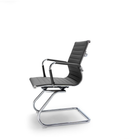 Silla confidente Oficina Smat Ecopiel Varios Colores