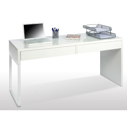 Escritorio Touch Melamina Blanco Artik