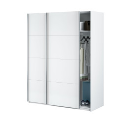 Armario 2 Puertas Correderas Blanco Artik 200x150
