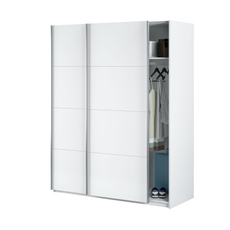 Armario 2 Puertas Correderas Blanco Artik 200x150