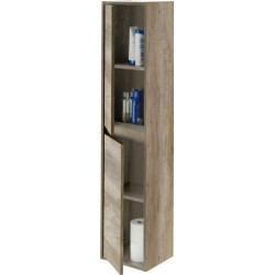 Mueble Lavabo + Espejo Dakota Color Nogal