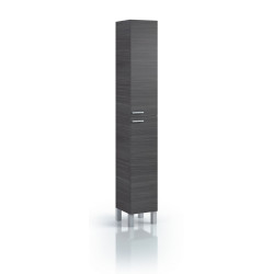 Columna Baño 2 Puertas Aktiva Blanco Brillo