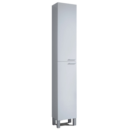 Columna Baño 2 Puertas Aktiva Blanco Brillo
