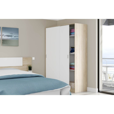 Armario 2 Puertas Corredera Modelo Noon Plus 200x120