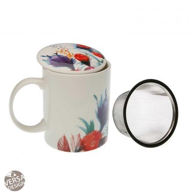 TAZA INFUSION FLOWERS - Imagen 1