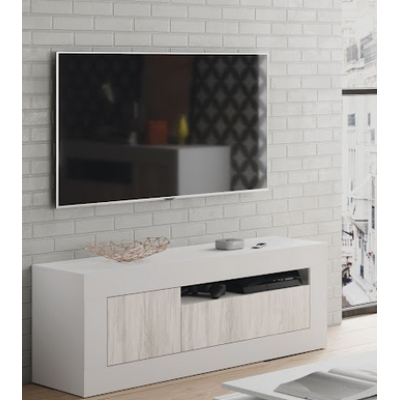 Mueble TV Modelo Velho Blanco 2 Puertas - Imagen 1