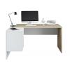 Mesa Oficina Reversible Style Roble Canadian-Blanco - Imagen 2