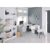 Mesa Oficina Reversible Adapta Cemento-Blanco - Imagen 8