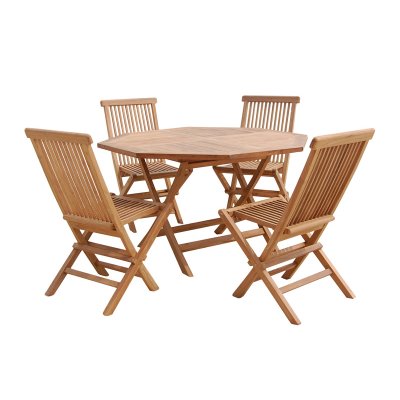 Conjunto de mesa con 4 sillas - Imagen 1