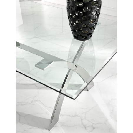 MESA COMEDOR MODELO 18 CRISTAL TEMPLADO 200X106